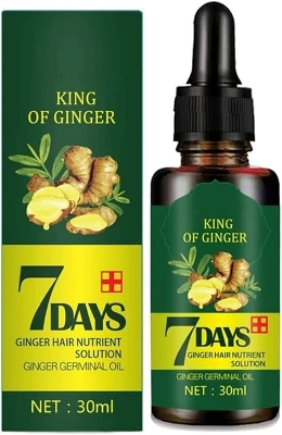 Picture of EELHOE King of Ginger 7 Days Ginger Hair Nutrient Solution Ginger Germinal Oil - 50ml