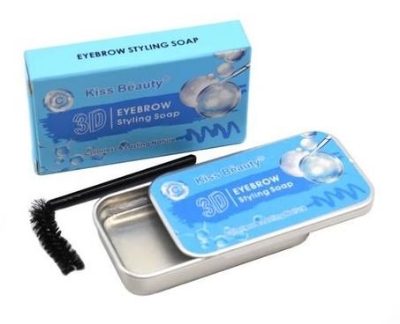 Picture of KISS BEAUTY EYEBROW SOAP WAX WITH BRUSH WATERPROOF EYEBROW STYLING SOAP