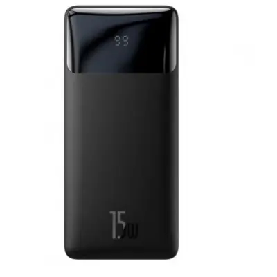Picture of Baseus Bipow Digital Display 15W 20000mAh Power Bank Black