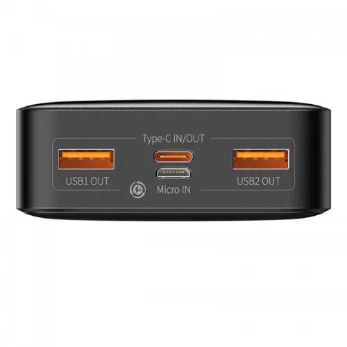 Picture of Baseus Bipow Digital Display 15W 20000mAh Power Bank Black