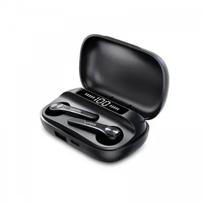 Picture of Lenovo QT81 TWS Bluetooth 5.0 Earphone with LED Power Display Black