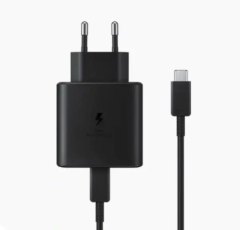 Picture of Original Samsung 45W PD Charger  Type-C To Type-C Travel Adapter(Only Adapter) Black
