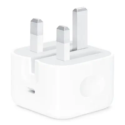 Picture of Apple 20W USB-C Power Adapter Folding pins -White 