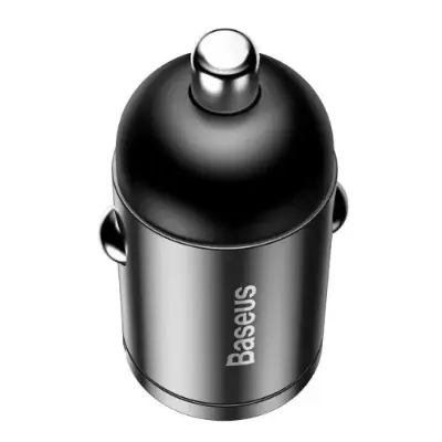 Picture of Baseus Tiny Star Mini Quick Charge 30W Car Charger Grey