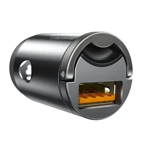 Picture of Baseus Tiny Star Mini Quick Charge 30W Car Charger Grey