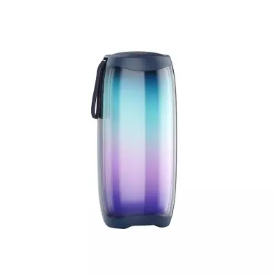 Picture of Wiwu Thunder P40 Portable Waterproof Dazzling LED Bluetooth Speaker with Microphone Aqua