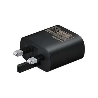 Picture of High-Performance - Samsung USB-C 25W PD Adapter (3 PIN)-EU version - Must Have - Easy to Use - Effortless Usage Black