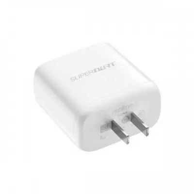Picture of Realme 65W SuperDART Flash Power Adapter With Type C Charging Cable White