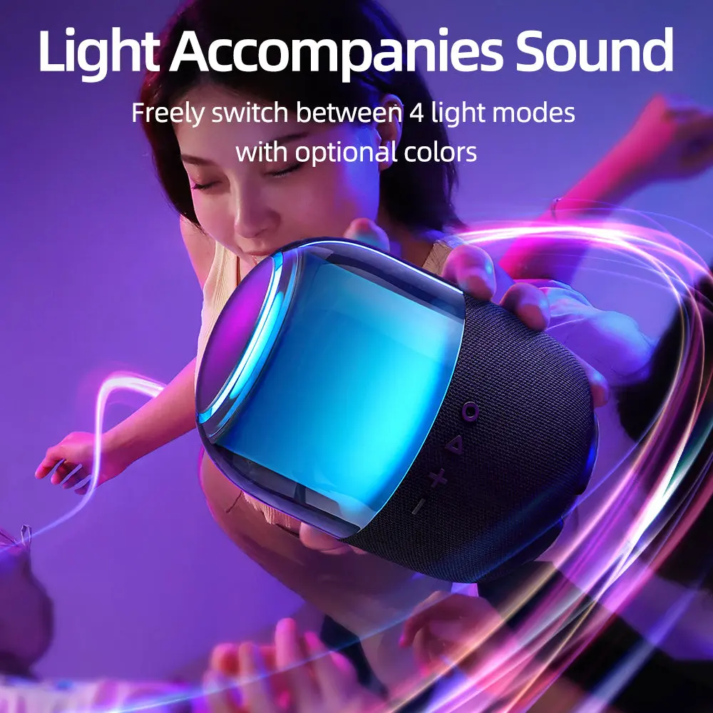 Picture of Joyroom JR-ML05 RGB Wireless Speaker Apricot