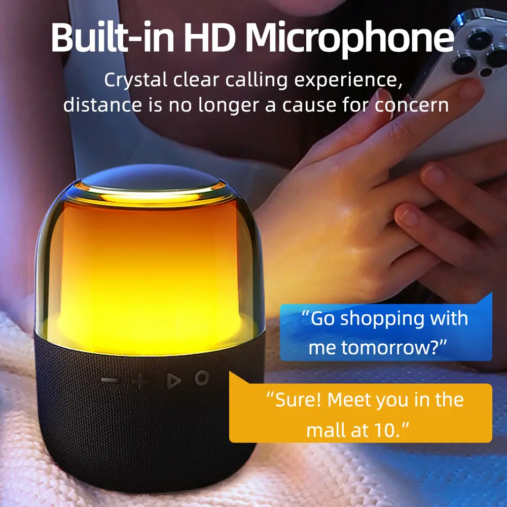 Picture of Joyroom JR-ML05 RGB Wireless Speaker Apricot