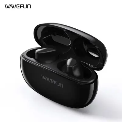 Picture of Wavefun Rock Wireless Earbuds Black