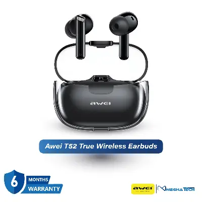 Picture of Awei T52 True Wireless Earbuds Black