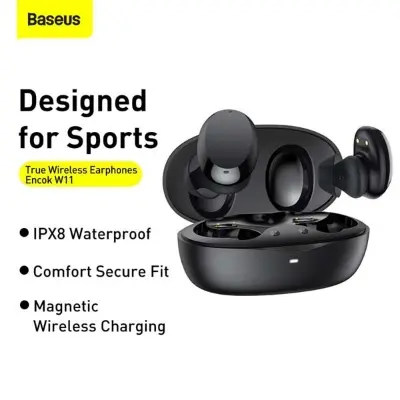Picture of Baseus Encok W11 True Wireless Earphones Black