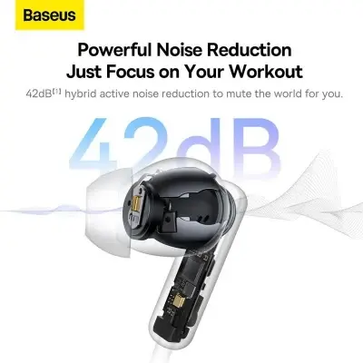Picture of Baseus Bowie U2 Pro Neckband Noise-Cancellation Wireless Earphones Black