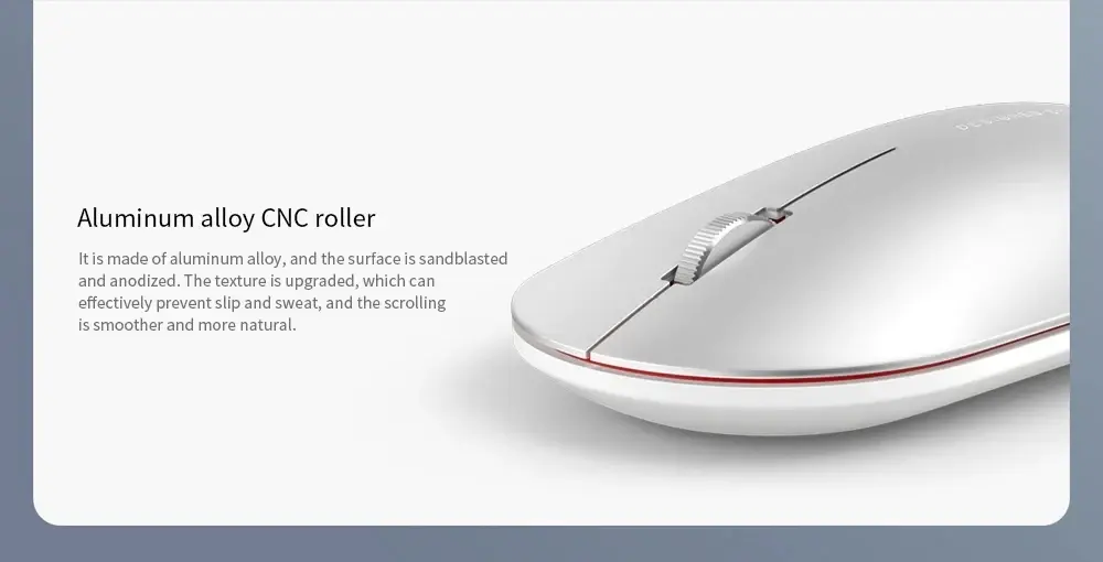 Picture of Xiaomi Wireless Bluetooth Fashion Mouse Silver