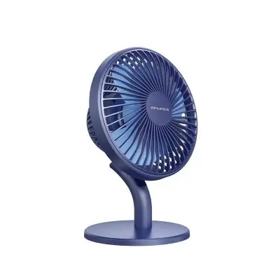Picture of Awei F21 Mini Storm Rechargeable Adjustable Fan White