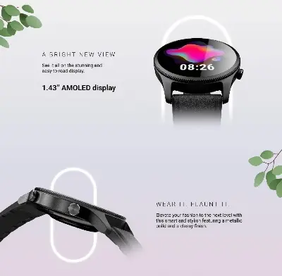Picture of Noise NoiseFit Halo Calling Smartwatch With 1.43" Amoled Display 