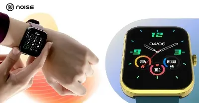 Picture of Exceptional Quality - Noz Colorfit Pulse 2 Max Calling Smartwatch-Jet Black - Break Trend - Easy to Use Black