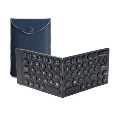 Picture of WiWU Fold Mini Keyboard Foldable Wireless Rechargeable Keyboard Black