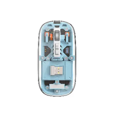 Picture of WIWU Crystal Transparent Wireless Mouse 2.4G 