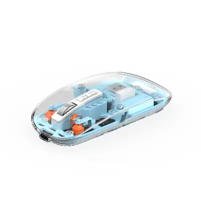 Picture of WIWU Crystal Transparent Wireless Mouse 2.4G 