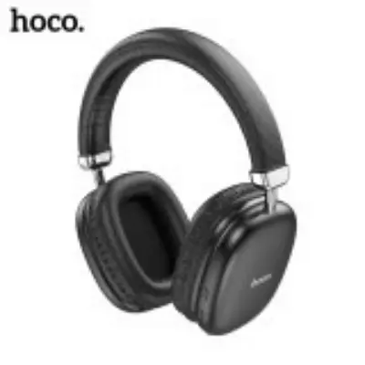 Picture of HOCO RECHARGEABLE 40H WIRELESS HEADPHONES - Black Black