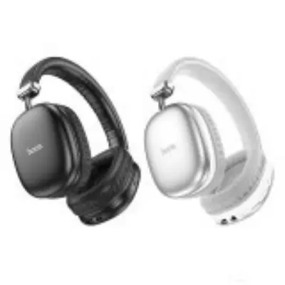 Picture of HOCO RECHARGEABLE 40H WIRELESS HEADPHONES - Black Black
