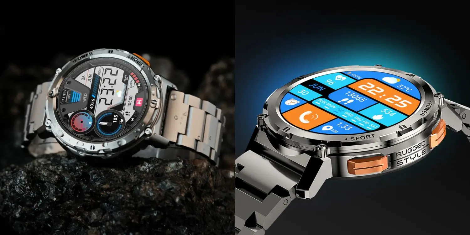 Picture of KOSPET TANK T2 Special Edition Bluetooth Calling Smartwatch Black