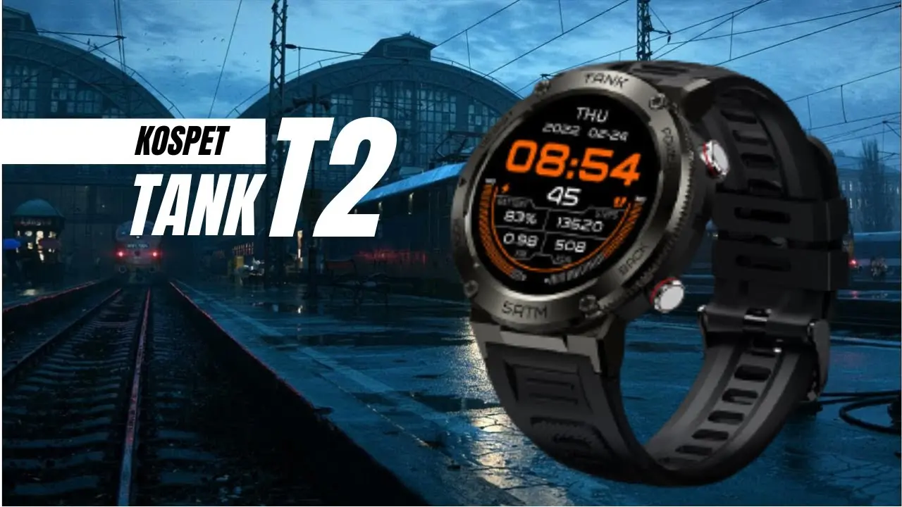 Picture of KOSPET TANK T2 Special Edition Bluetooth Calling Smartwatch Black
