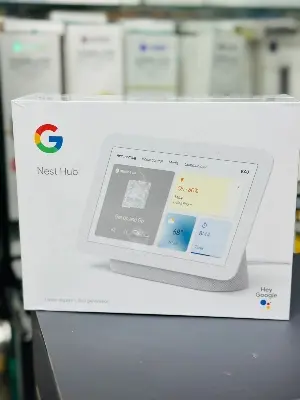 Picture of Google Nest Hub 2nd Generation Smart Speaker (Charcoal) with Smart Home Display And Google Assistant 