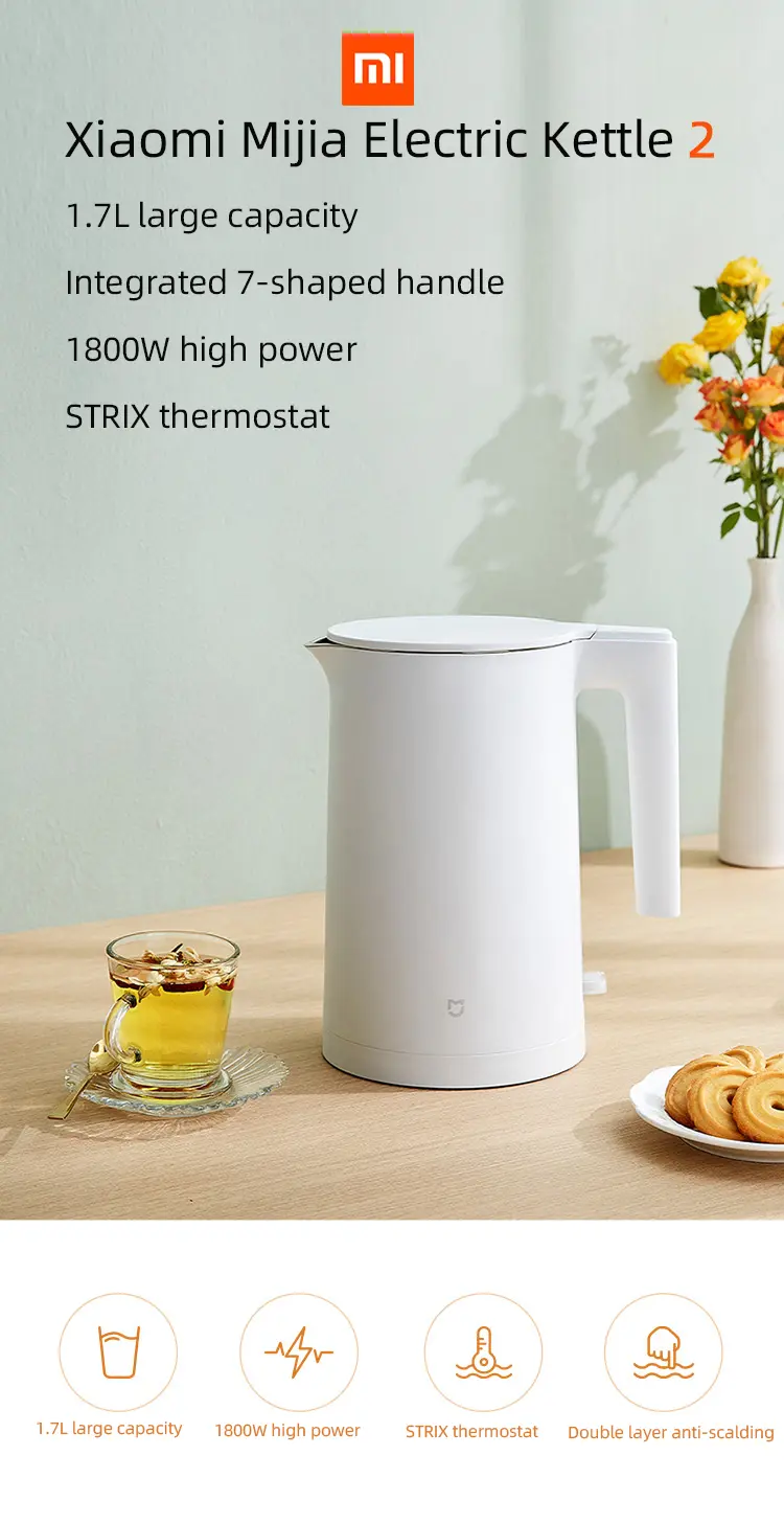 Picture of Xiaomi Electric Kettle 2 - 1.7L White