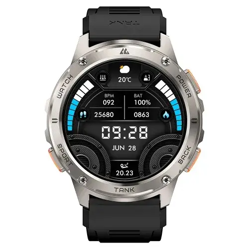 Picture of Kospet Tank T3 Rugged Bluetooth Calling Smartwatch Black