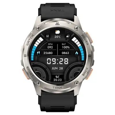 Picture of Kospet Tank T3 Rugged Bluetooth Calling Smartwatch Black