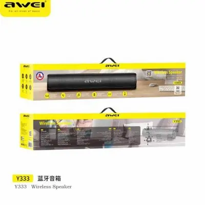 Picture of Awei Y333 Portable Bluetooth Speaker(10W) Aqua