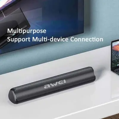 Picture of Awei Y333 Portable Bluetooth Speaker(10W) Aqua