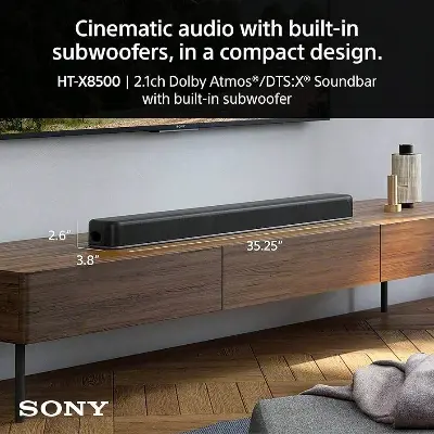 Picture of Sony Soundbar HT-X8500 Black
