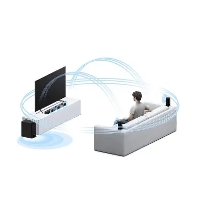 Picture of Sony HT-S500RF 1000W 5.1 Channel Sound Bar With Bluetooth Subwoofer Black