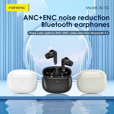 Picture of FONENG BL152 ANC + ENC True Wireless Earbuds Black