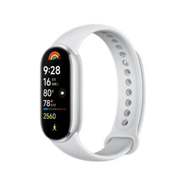 Picture of Xiaomi Smart Band 9 The Xiaomi Smart Band 9 is a sleek fitness tracker available in various frame colors and strap options, making it a stylish choice for any look. It is equipped with a range of features, particularly sports modes, to effectively track y Black