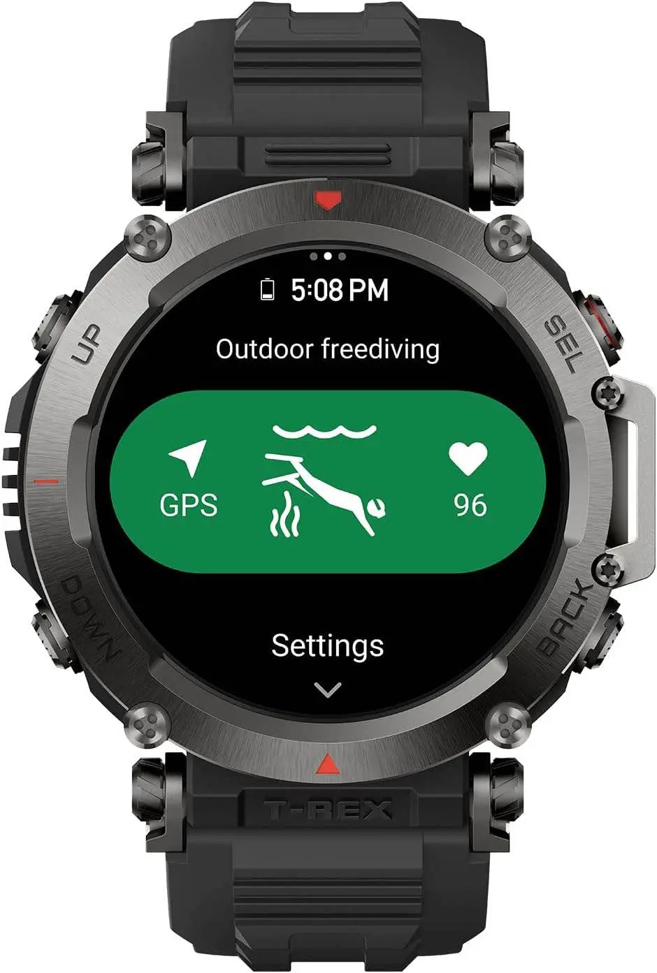 Picture of Amazfit T-Rex Ultra Dual-Band Smart Watch Black