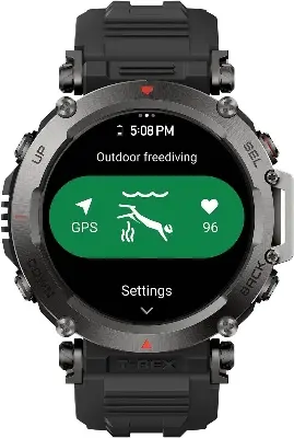 Picture of Amazfit T-Rex Ultra Dual-Band Smart Watch Black