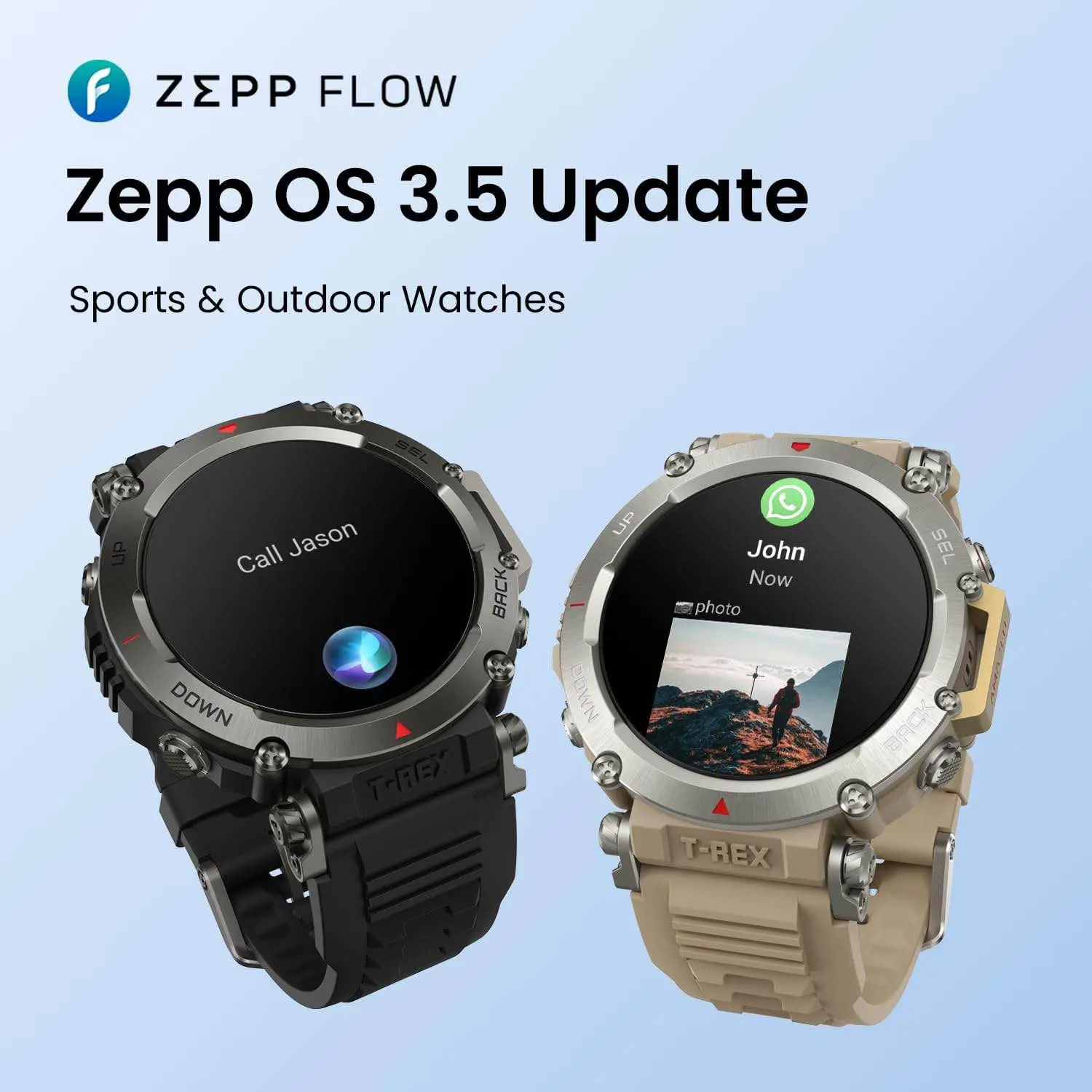 Picture of Amazfit T-Rex Ultra Dual-Band Smart Watch Black