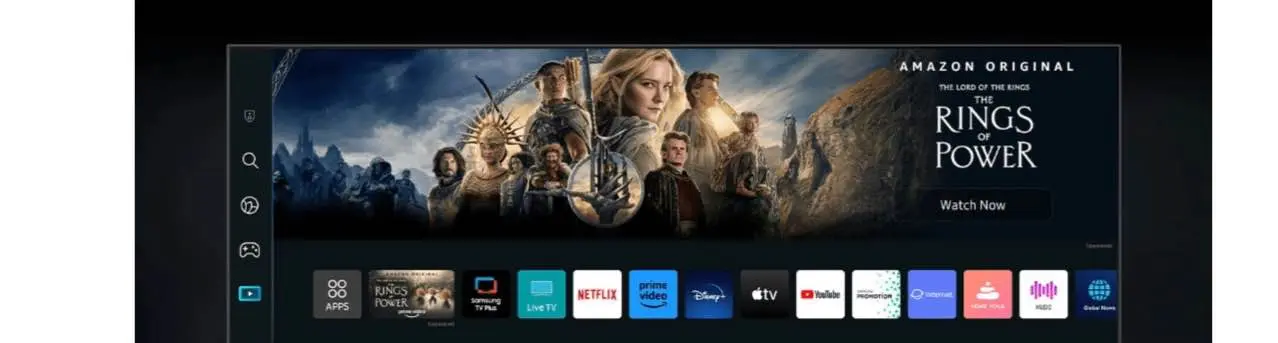 Picture of Samsung 55” Q65C QLED 4K HDR Smart TV Black
