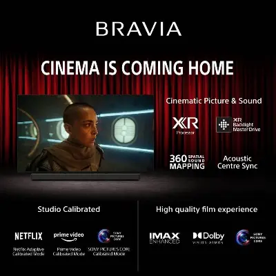 Picture of Sony BRAVIA 3 K75S30 75" 4K HDR Smart LED TV Black