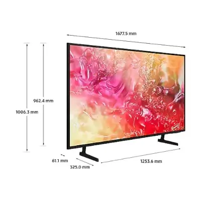 Picture of Samsung 65” Crystal UHD 65DU7000 4K Smart TV (2024) Black