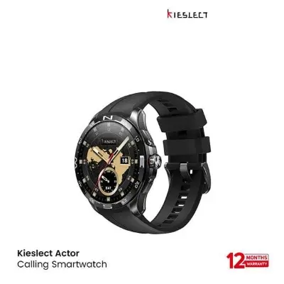 Picture of Kieslect Actor Smart Watch  Calling Watch With World Biggest 1.6? LTPO AMOLED Display Black