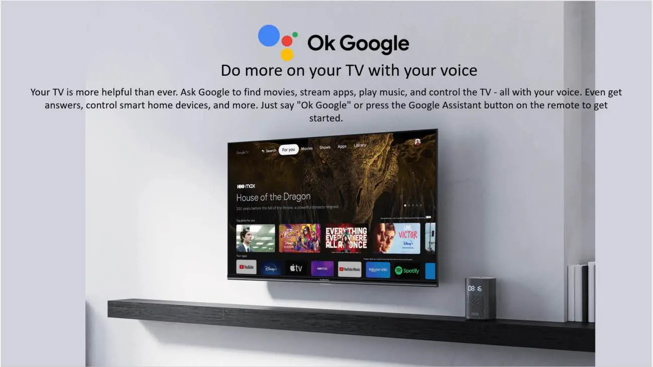 Picture of Xiaomi A Pro 32 Inch HD Smart Android Google TV (Global Version) Black