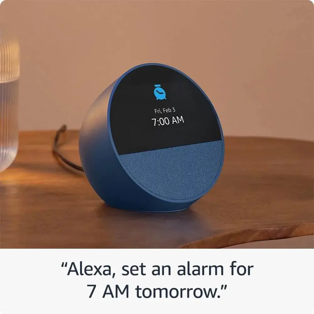 Picture of Amazon Echo Spot Smart Alarm Clock (2024) 