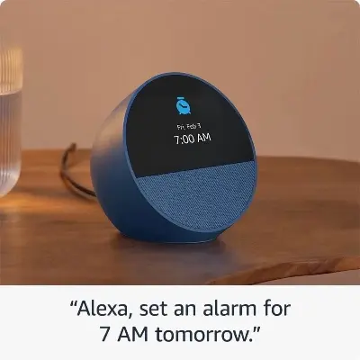 Picture of Amazon Echo Spot Smart Alarm Clock (2024) 