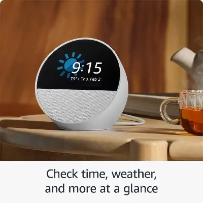 Picture of Amazon Echo Spot Smart Alarm Clock (2024) 